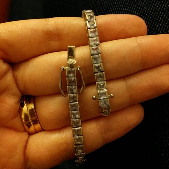 🤑 Blue/Purple gem bracelet 🤑FINAL PRICE🤑 - Picture 4 of 5