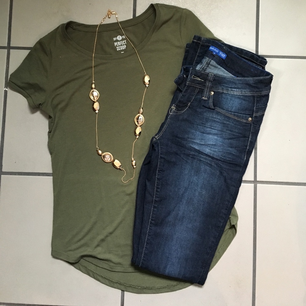 Dark wash jeans