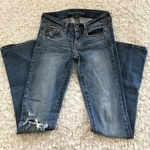 American Eagle Denim Skinny Kick Jeans
