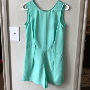 Jack - Mint Romper