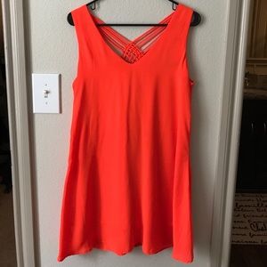 Orange Francesca's Shift Dress