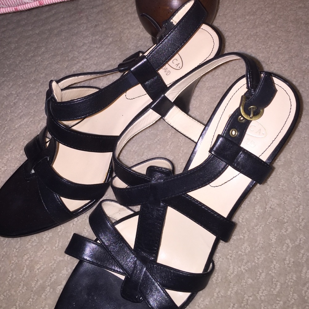 Black heels