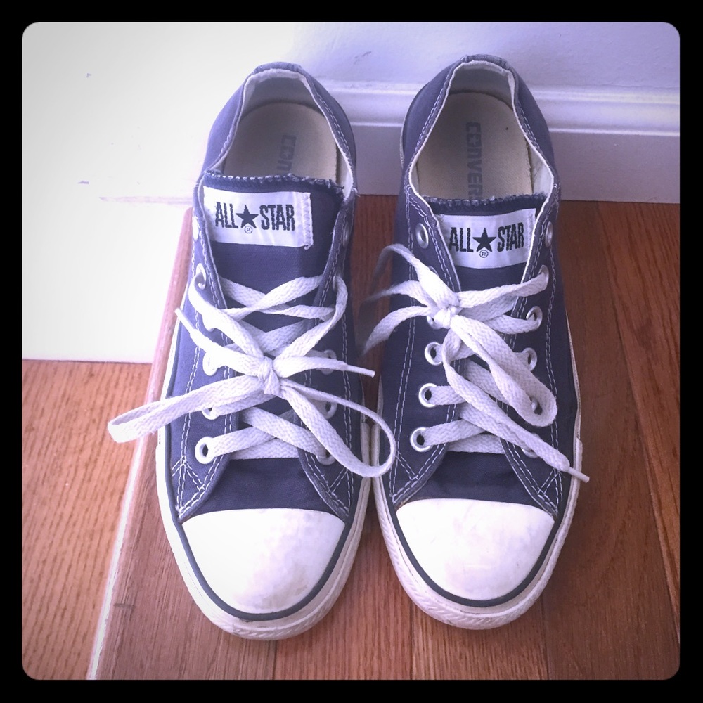 Navy Blue Converse
