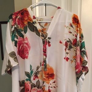 Floral Hospital Gown