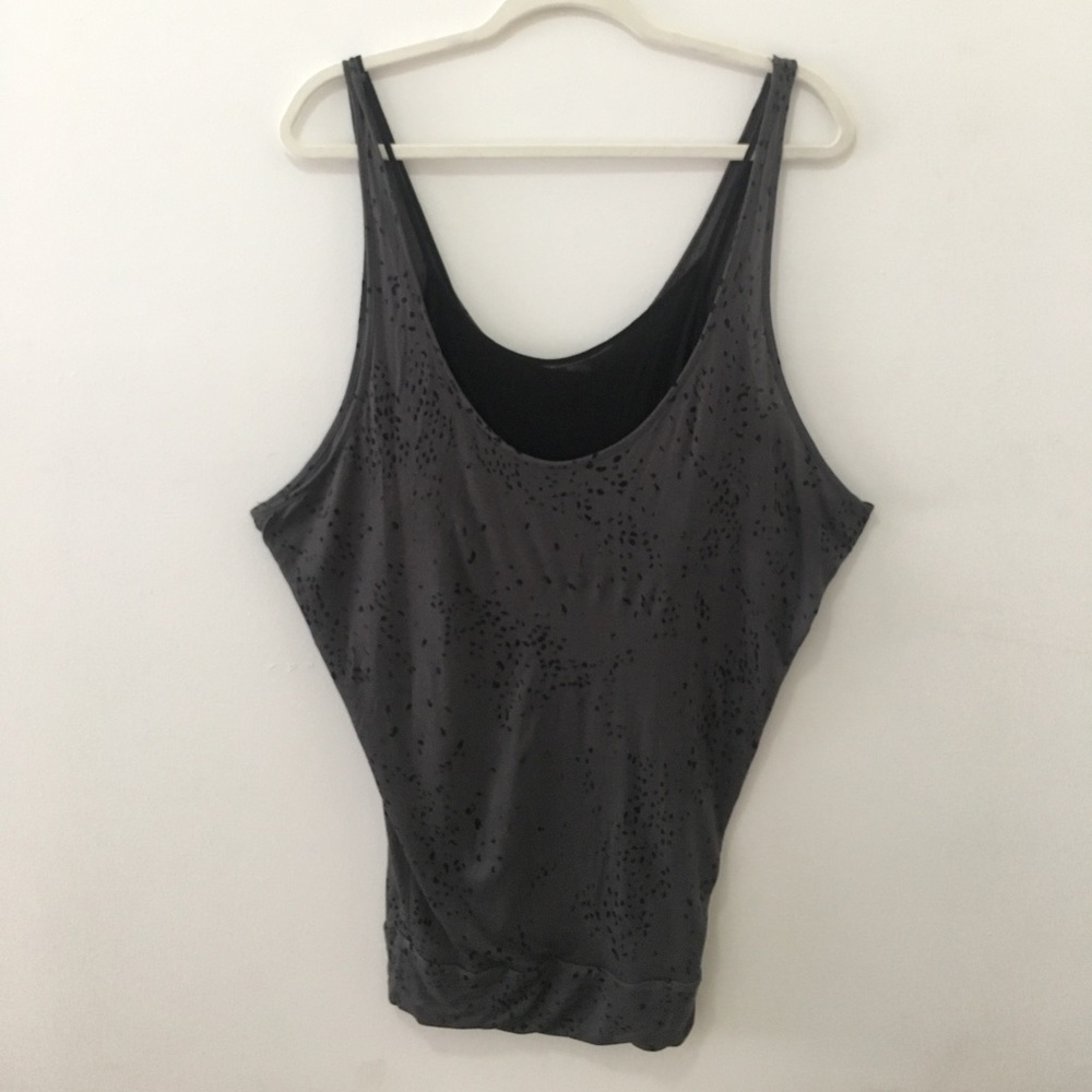 Grey and Black (2 layered) tank top