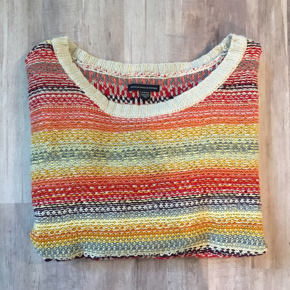 American Eagle Chunky Knit Sweater