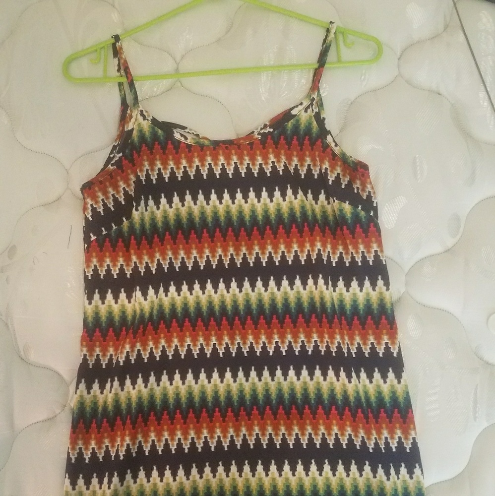 Soprano Chevron Dress Size XS