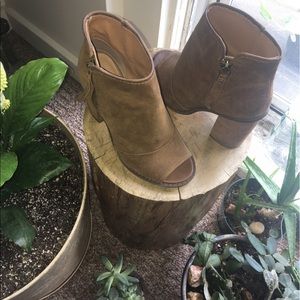 KDB open toe booties