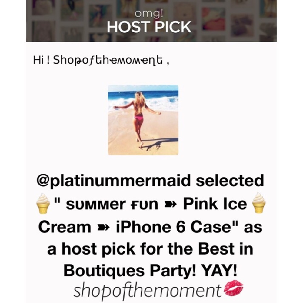 🍦հթ⚡free w/$50 order ➽ ѕυммer ғυn ➽ iPhone6 Case - Picture 8 of 8
