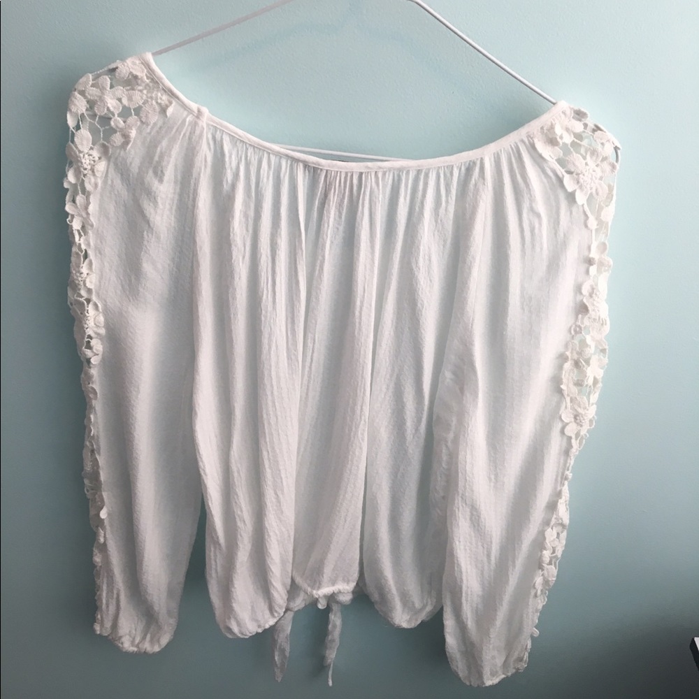 American Rag tie blouse - Picture 3 of 3