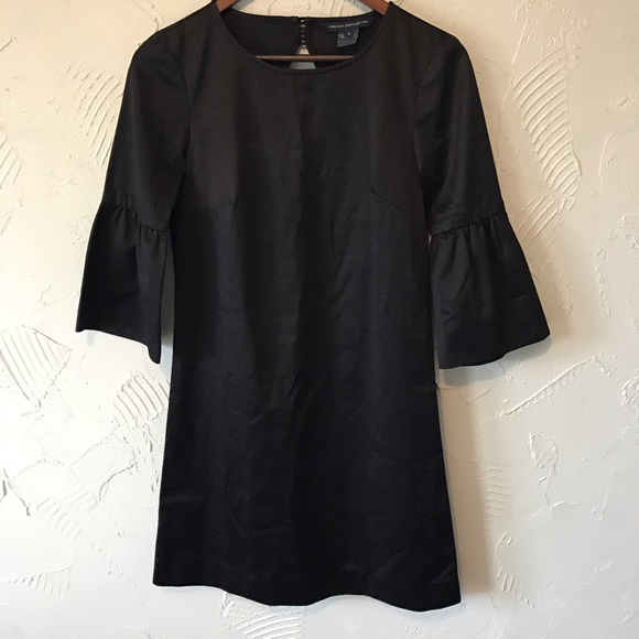 French Connection Dresses & Skirts - French Connection Black Bell Sleeve Dress