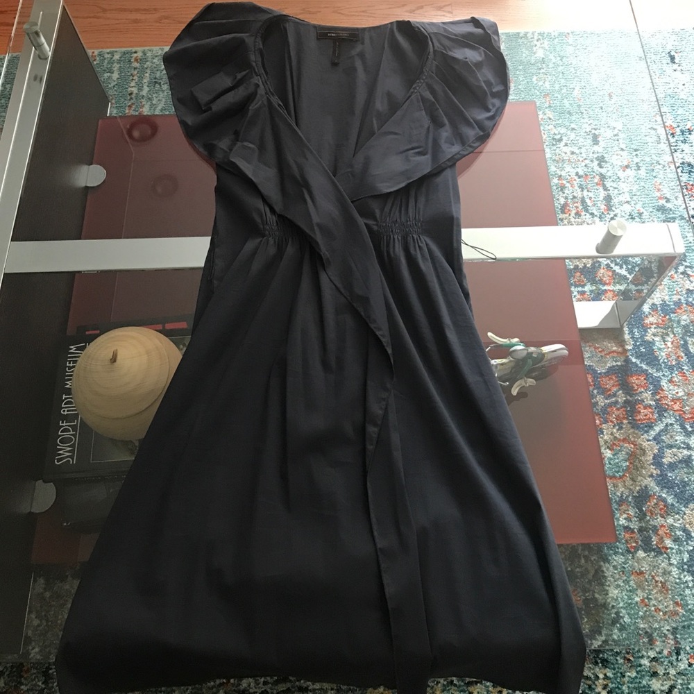 BCBG faux wrap dress