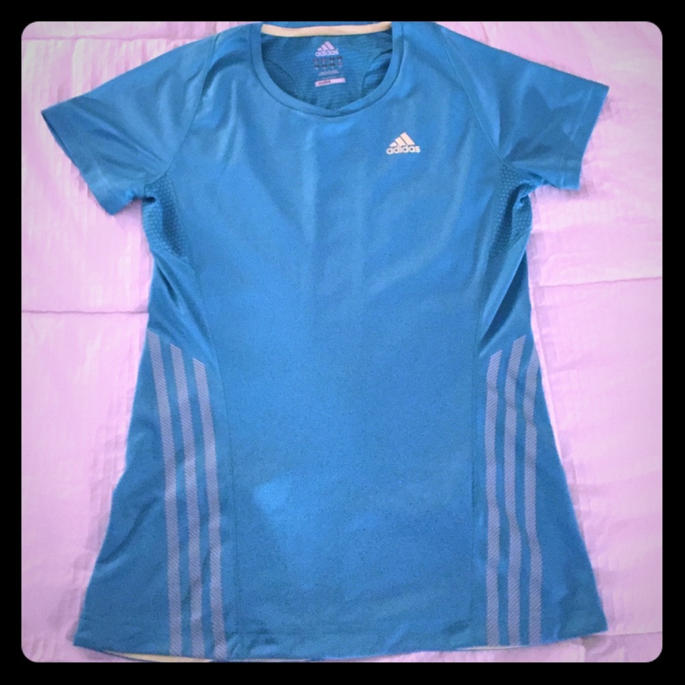 Adidas Teal Workout Top