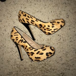 Leopard Heels