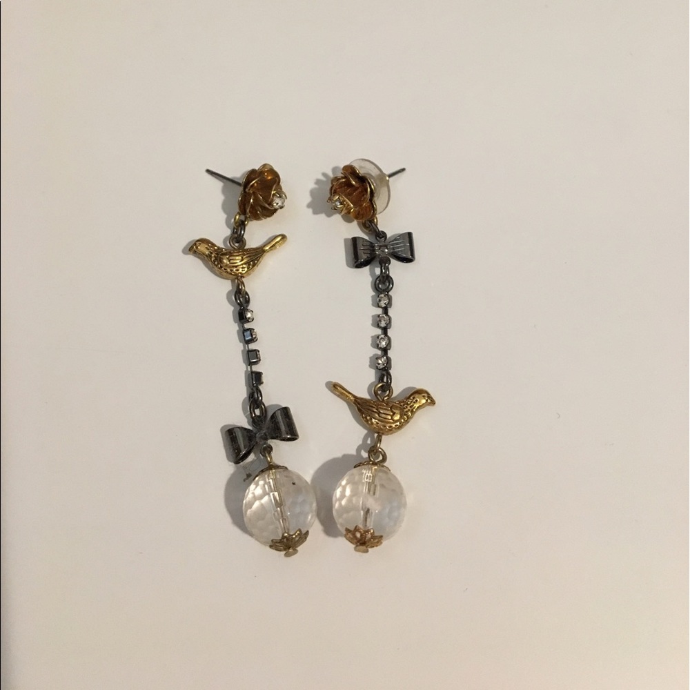 Betsey Johnson Statement Earrings