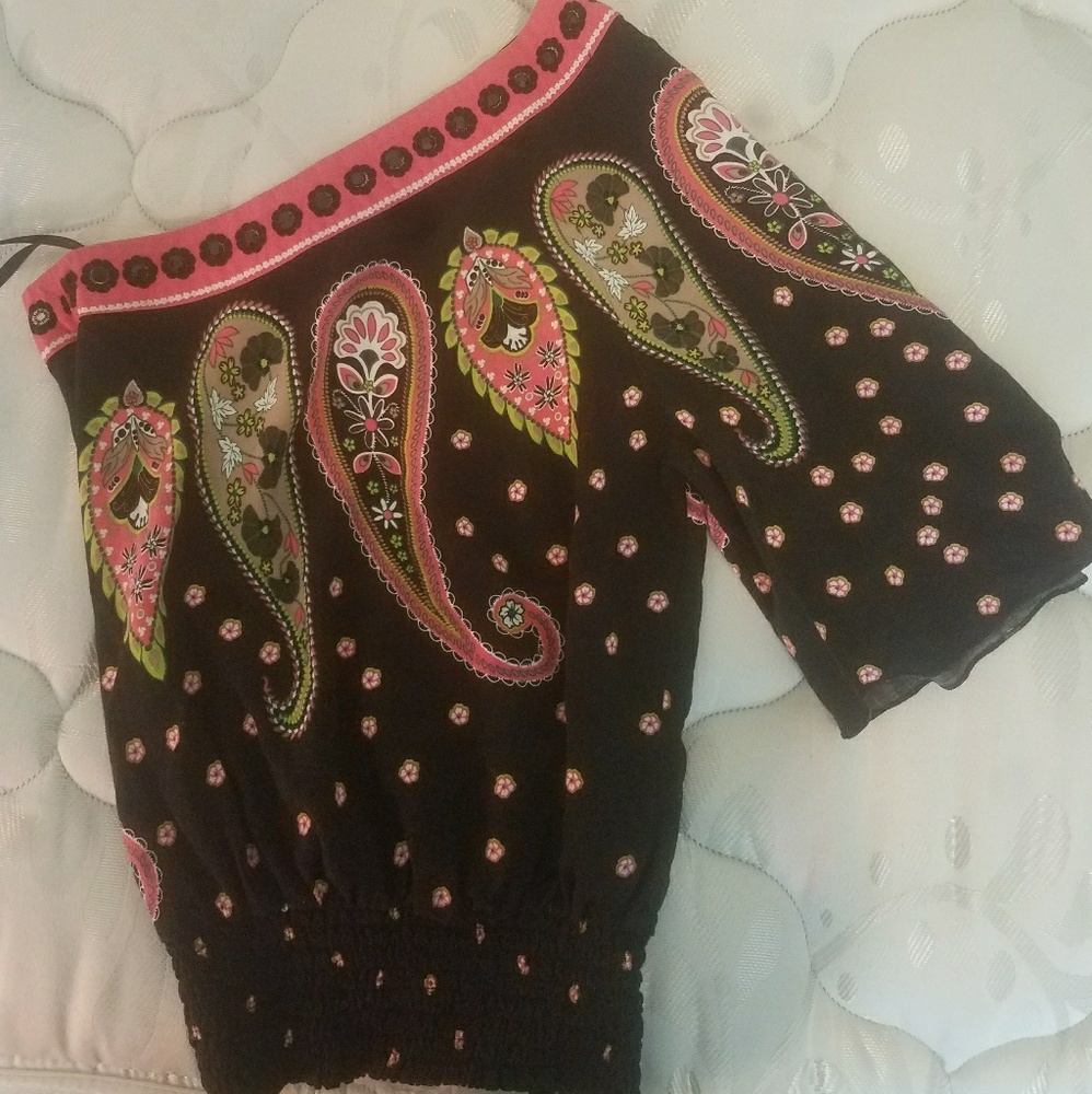 Rampage Blouse One Sleeve