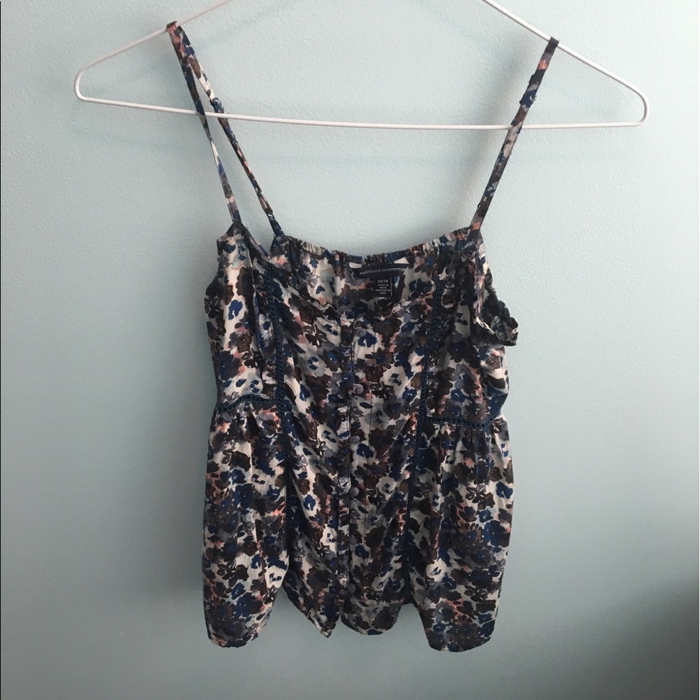 American Eagle patterned tank