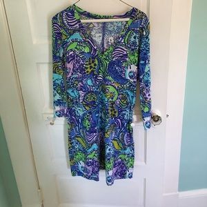 Christie V-Neck T-Shirt Dress size M WORN ONCE