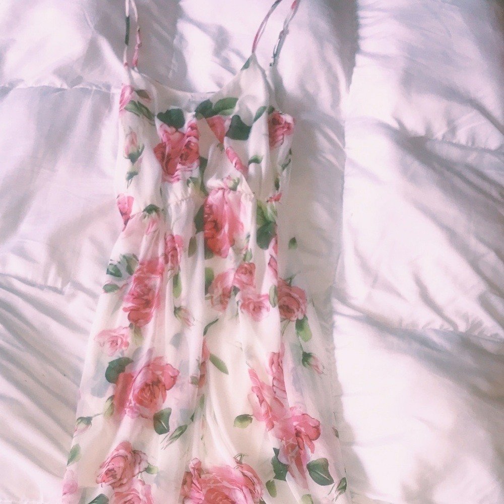 High to low maxi dress