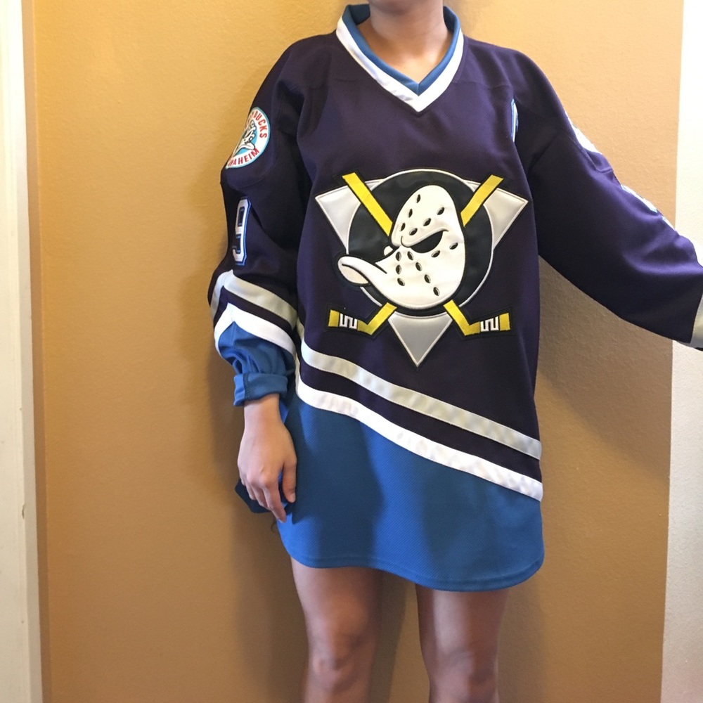 Kariya Anaheim ducks vintage jersey