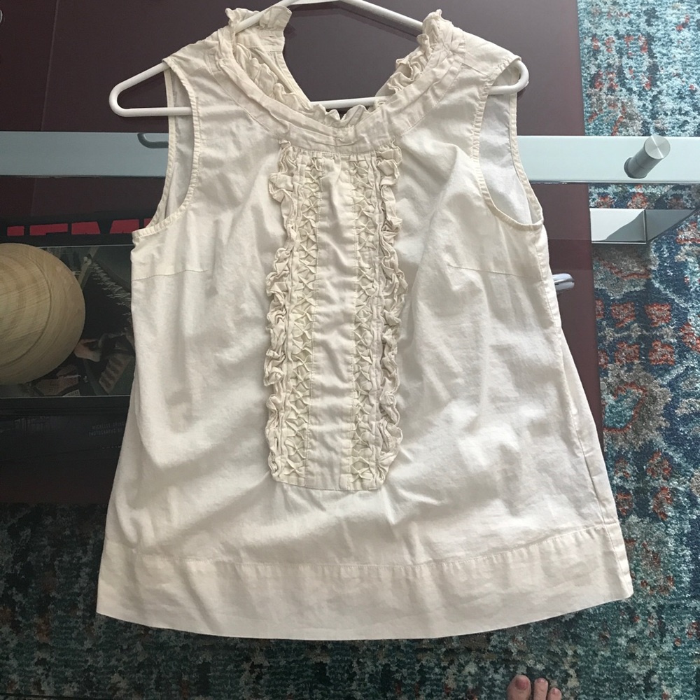 Anthropologie sleeveless blouse