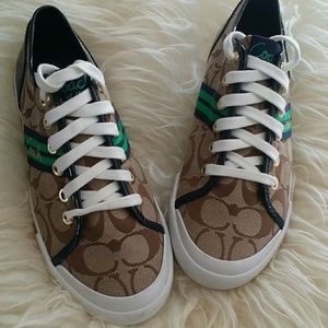 Coach Folly Jacquard Sneakers NWOT