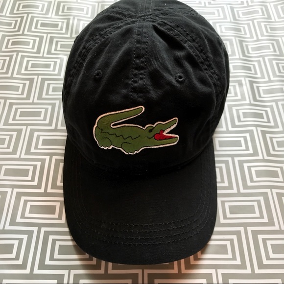 lacoste cap big croc