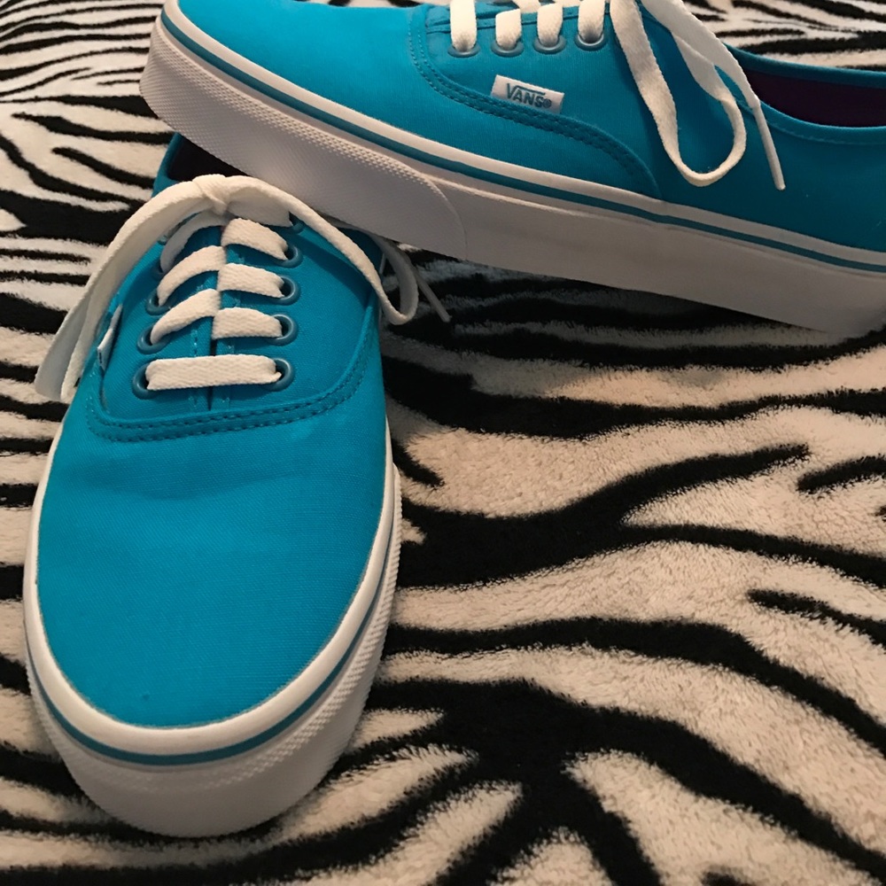 Blue Vans (Unisex)