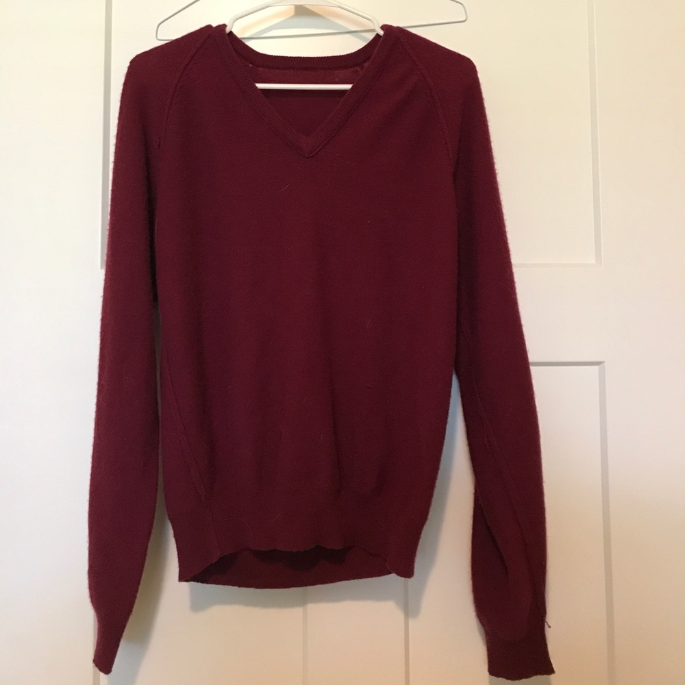 Burgundy Sweater