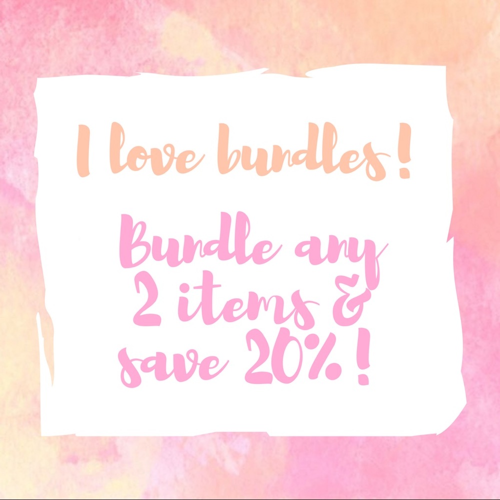 Love more than one item? Buy them as a bundle!