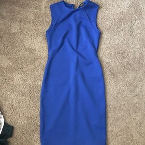 Blue TopShop bodycon dress