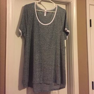 Lularoe 2xl Classic XL NWT Heathered Grey