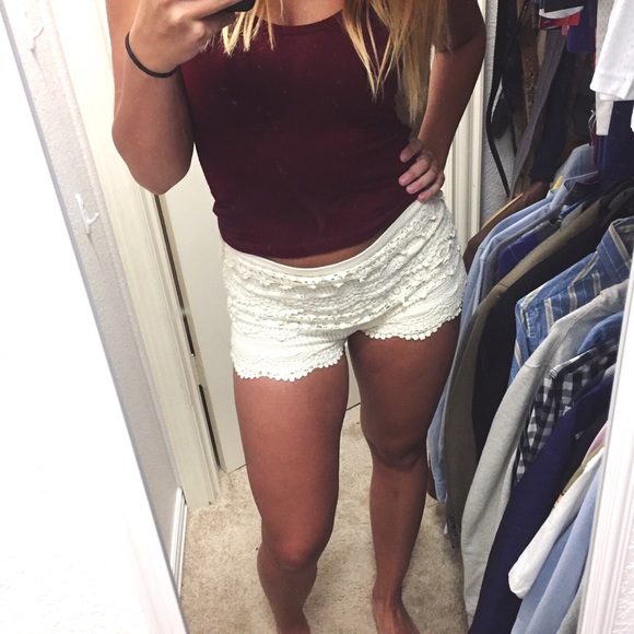 Urban Outfitters Pants - URBAN OUTFITTERS // Lace Shorts