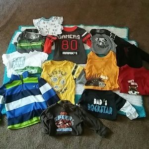 Infant boys shirt lot