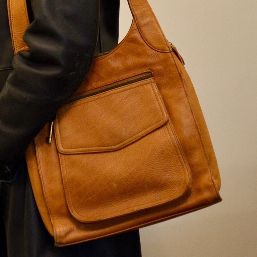 Fossil Vintage Leather Shoulder Bag - SOLD
