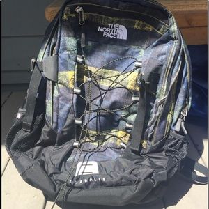 North Face RARE PRINT Borealis Backpack