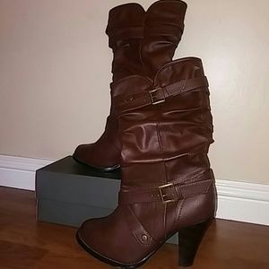 Chocolate Brown Boots