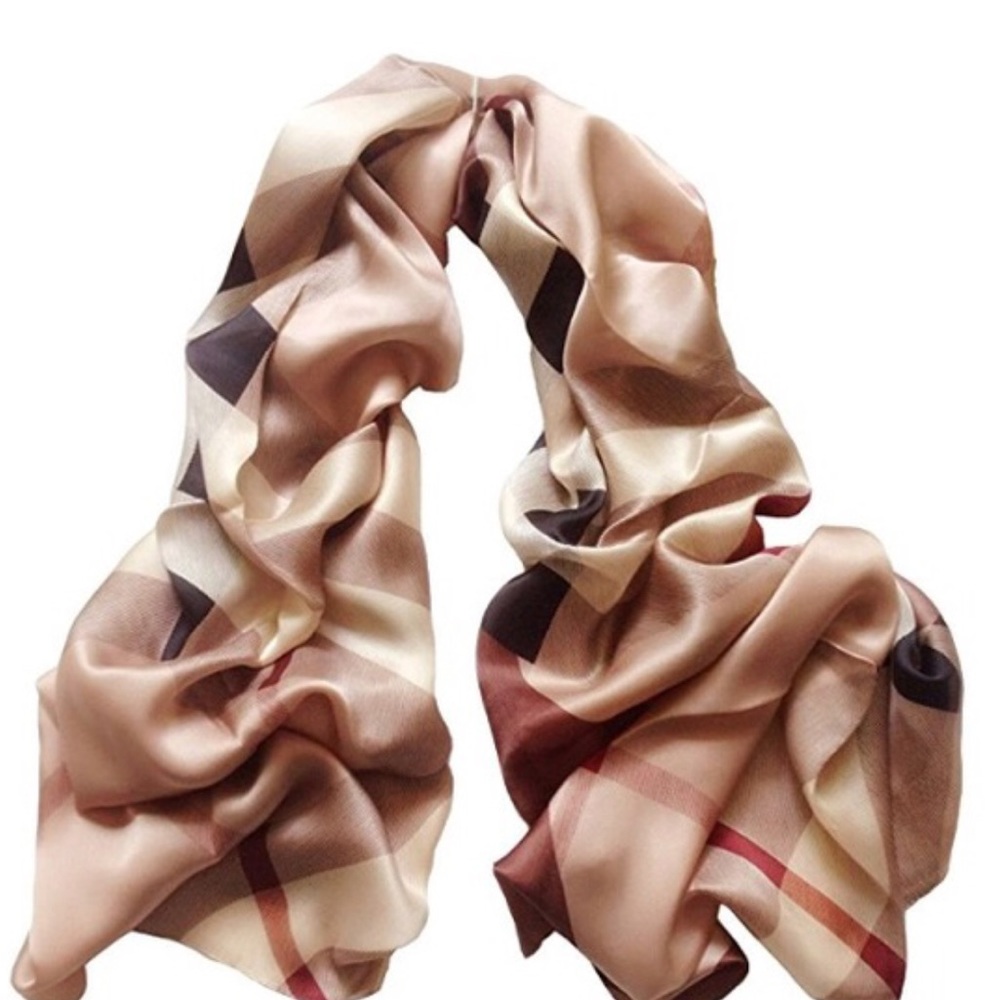 100% silk scarf (THE CHEAPEST IT WILL GET.)