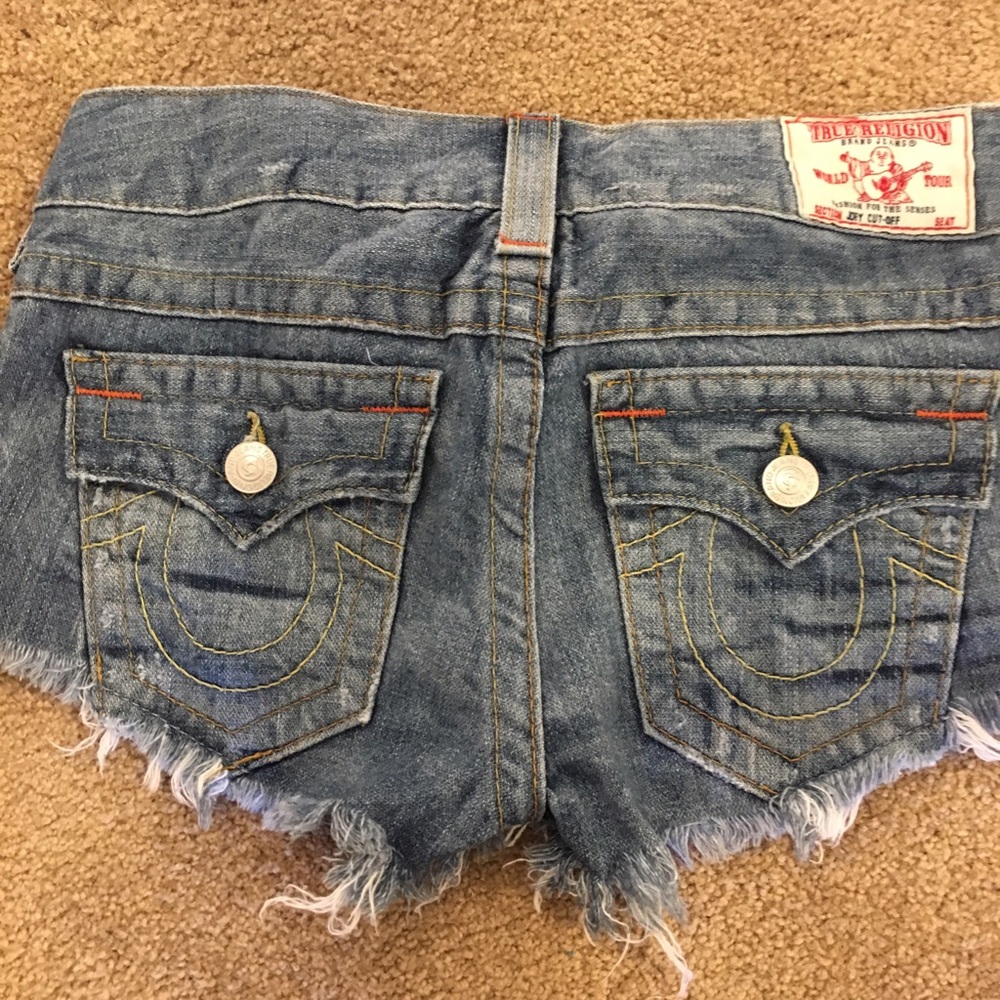 True Religion Joey Cut-off's 26