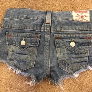 True Religion Joey Cut-off's 26