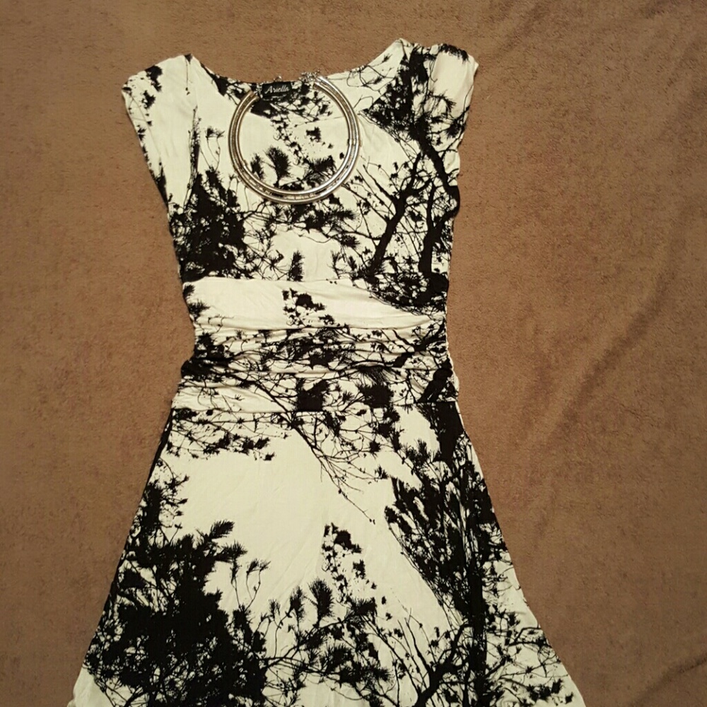 Ariella  knit jersey dress.