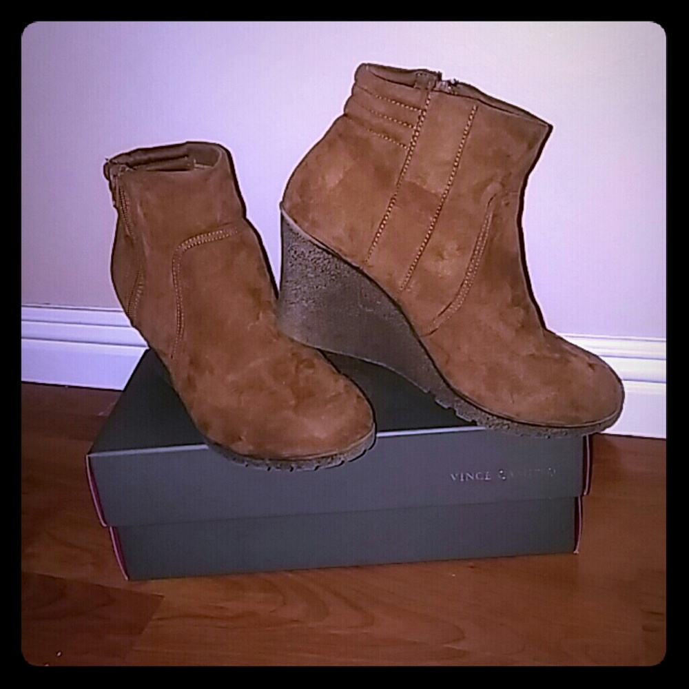 Camel Colored Booties