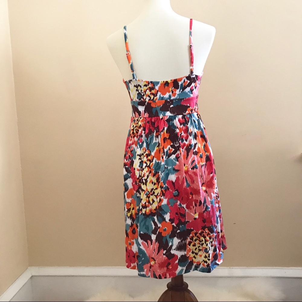 Multi-Color Spaghetti Strap Sundress - Picture 2 of 4