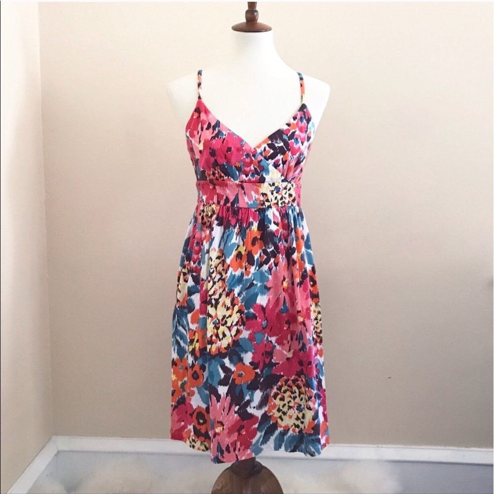 Multi-Color Spaghetti Strap Sundress