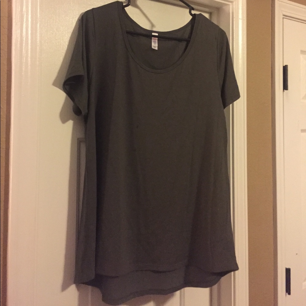 Lularoe XL Classic Charcoal NWOT