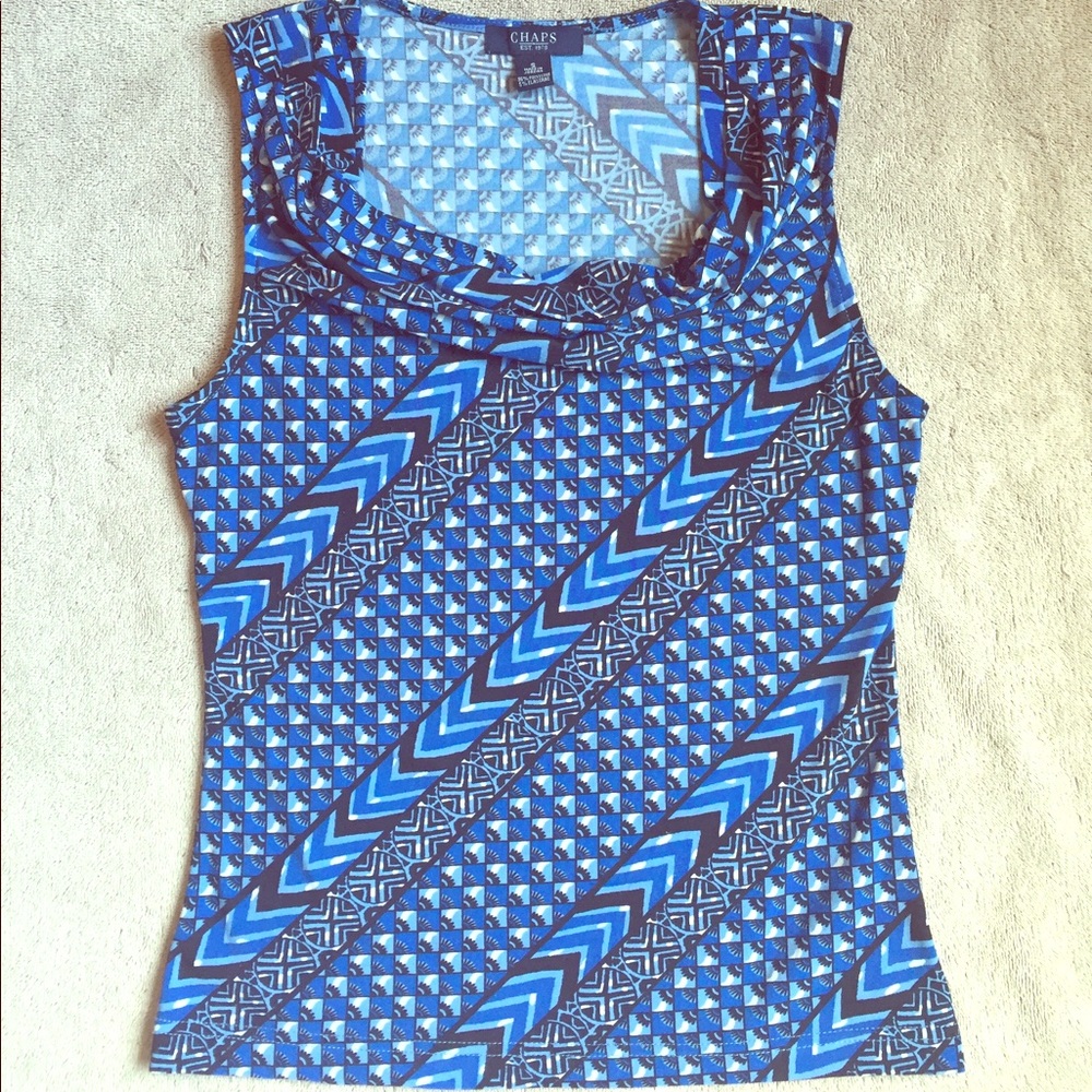 Chaps Sleeveless Blouse