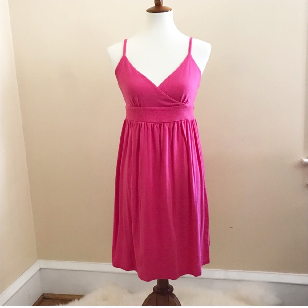 Fuchsia Pink Spaghetti Strap Sundress