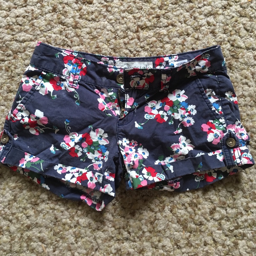 Floral shorts