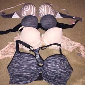 Lot of 4 bras