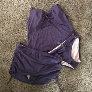 Victoria's Secret tankini 36 D medium with skirt!